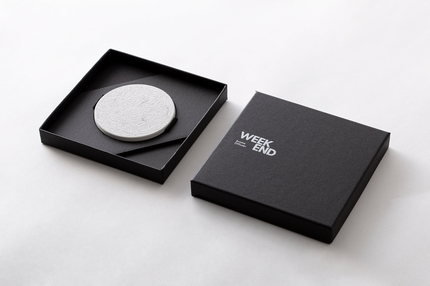 AROMA PLATE:WHITE MARBLE