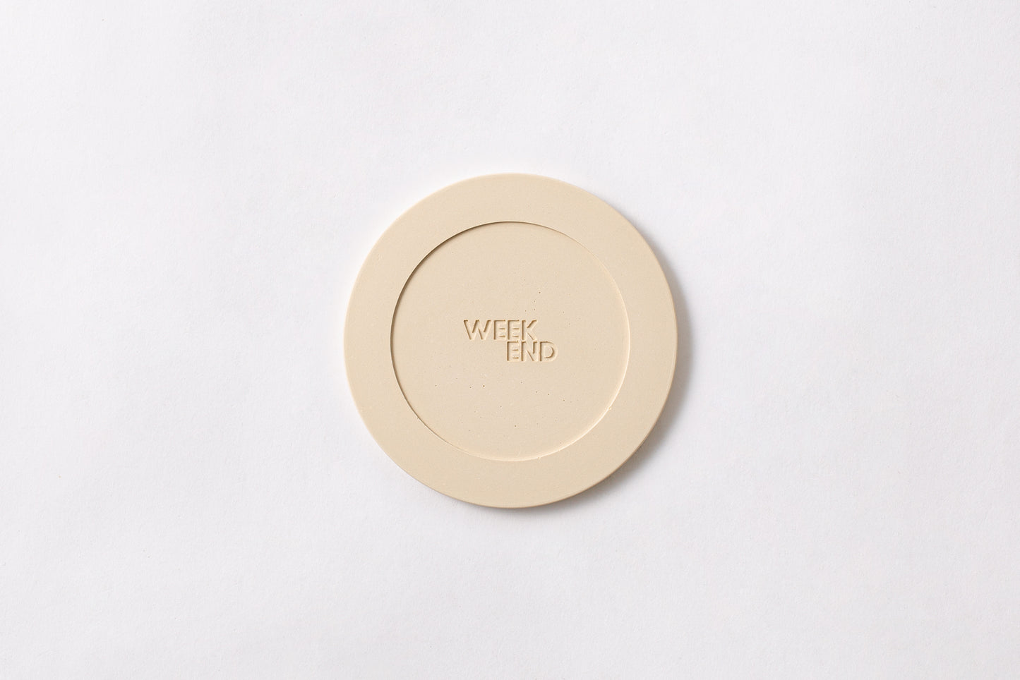 AROMA PLATE:SAND BEIGE