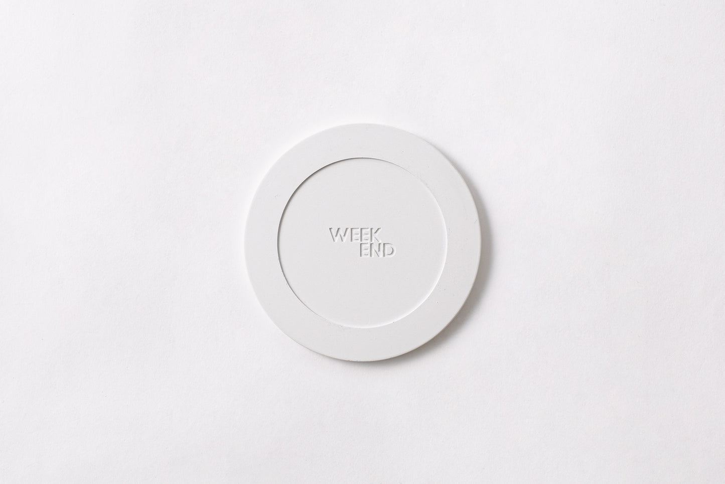 AROMA PLATE:WHITE MARBLE