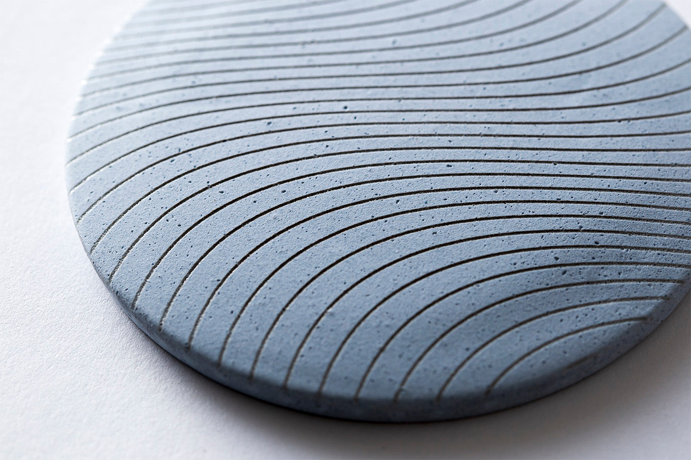 AROMA PLATE:WAVY GRAY