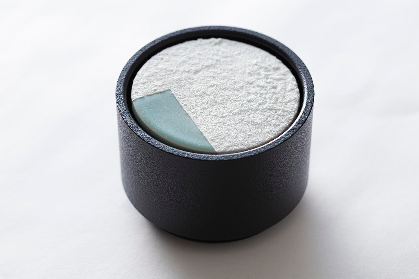 AROMA PLATE:ROUGH WHITE × MINT GREEN