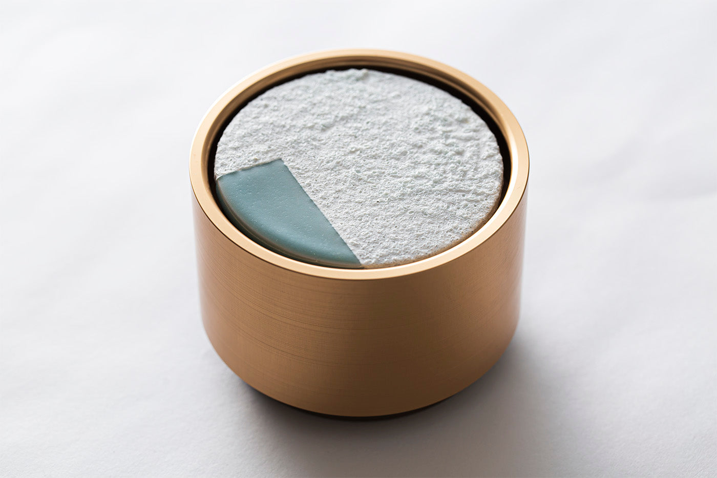 AROMA PLATE:ROUGH WHITE × MINT GREEN