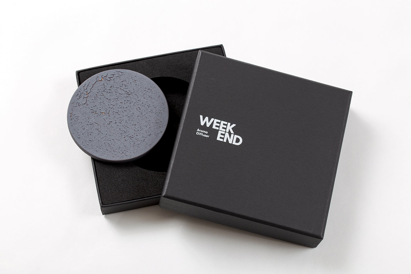 AROMA PLATE:MATTE BLACK