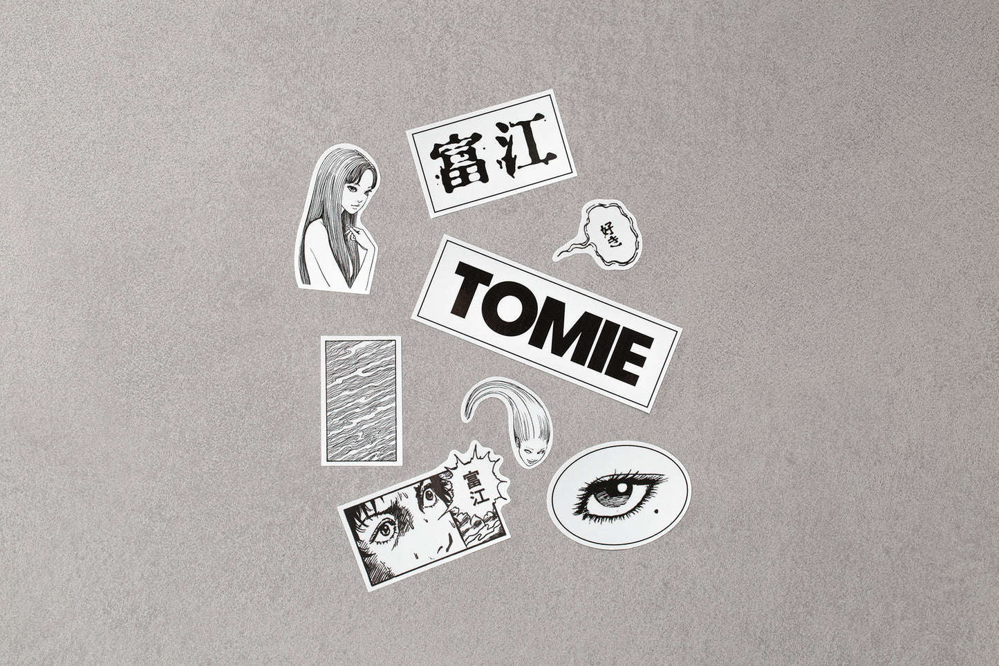 Junji Ito x WEEK END シール TOMIE Chapter 15