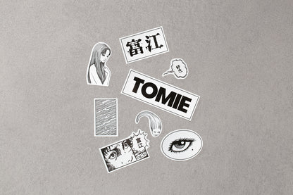 Junji Ito x WEEK END シール TOMIE Chapter 15