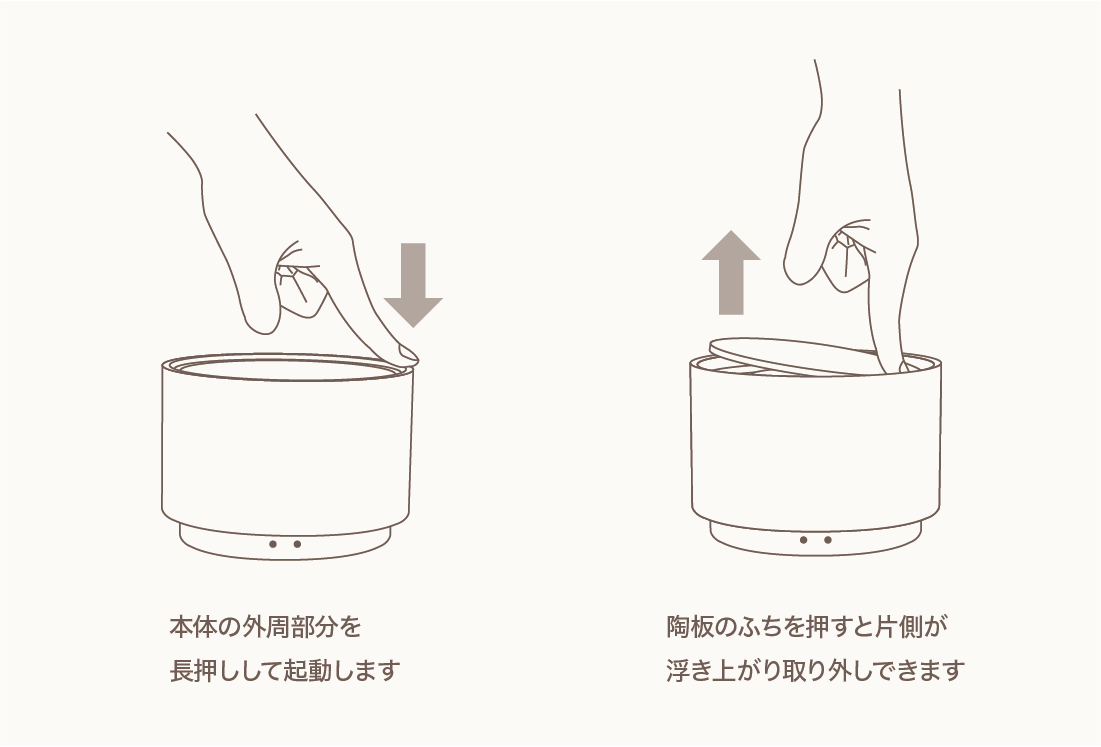 WEEK END（ウィークエンド）アロマディフューザー：シルバー